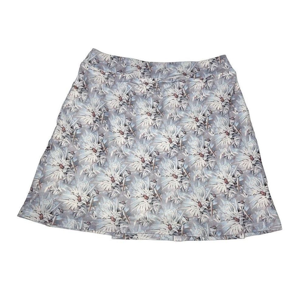Jack Smith blue floral golf skort size L